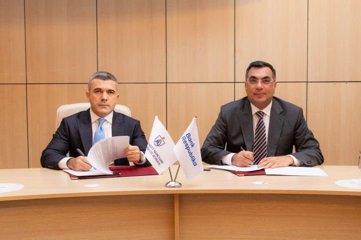 Bank Respublika və Bakı Ali Neft Məktəbi arasında əməkdaşlıq memorandumu imzalanıb